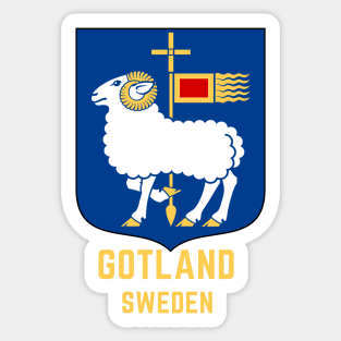 Gotland, Sweden Sticker